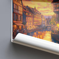 Strasbourg Poster | France Wall Art | Europe Decor