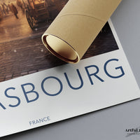 Strasbourg Poster | France Wall Art | Europe Decor