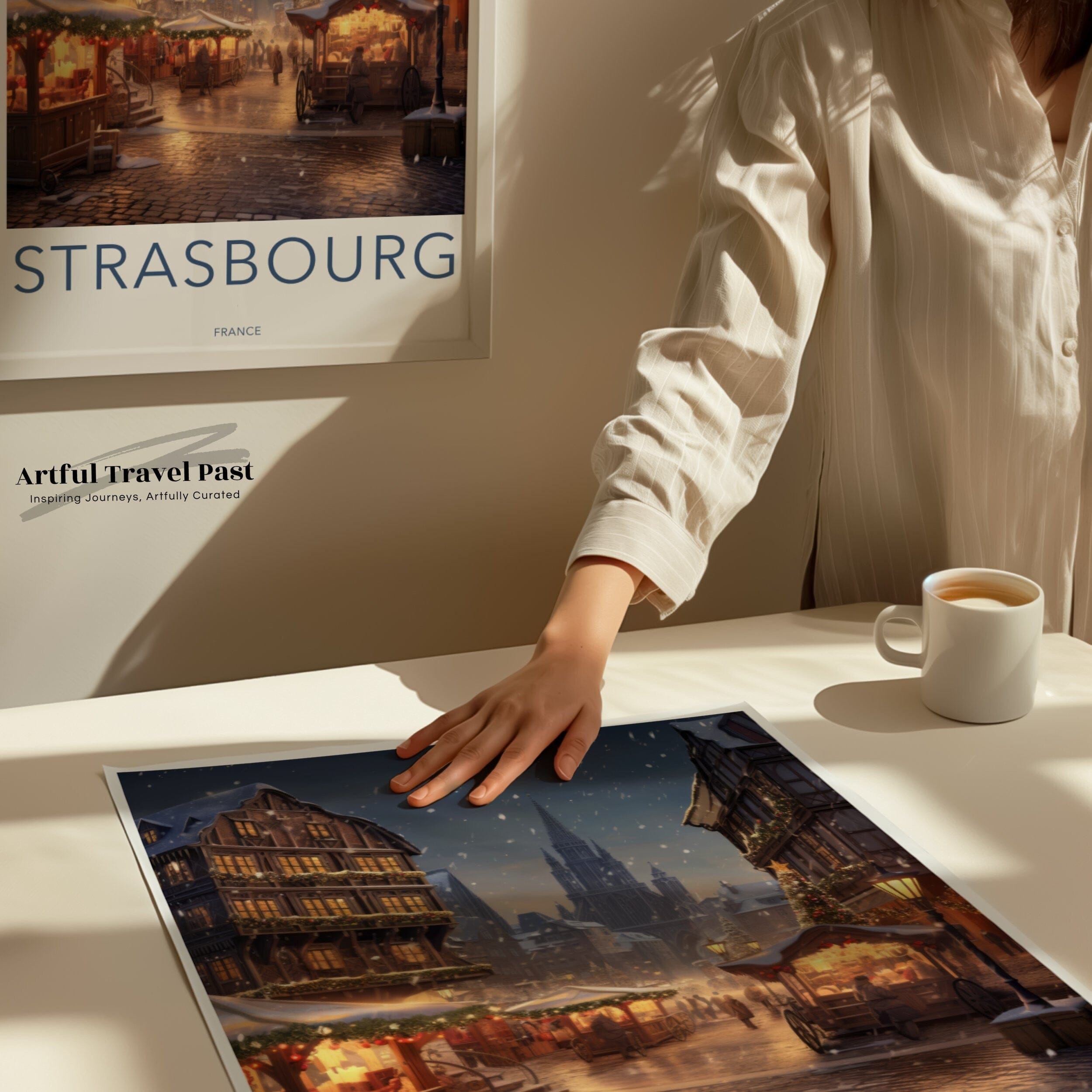 Strasbourg Poster | France Wall Art | Europe Decor