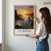 Sumba Poster - Indonesia Wall Art