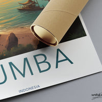 Sumba Poster - Indonesia Wall Art