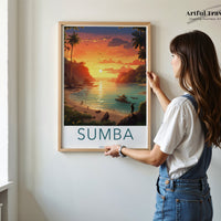Sumba Poster - Indonesia Wall Art