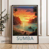 Sumba Poster - Indonesia Wall Art
