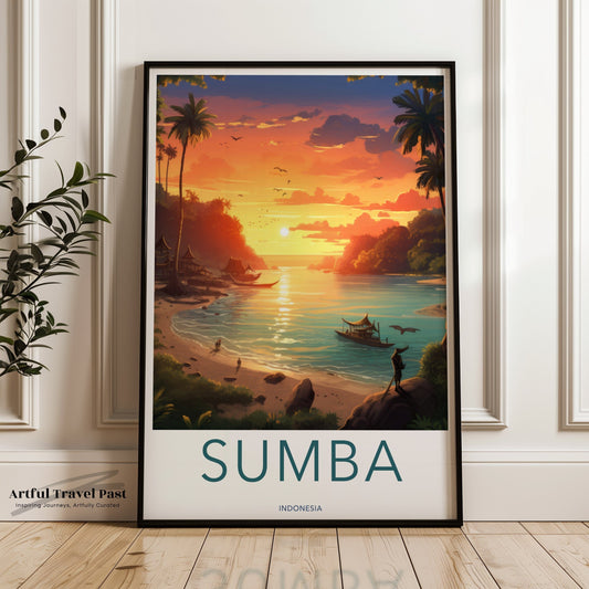 Sumba Poster - Indonesia Wall Art