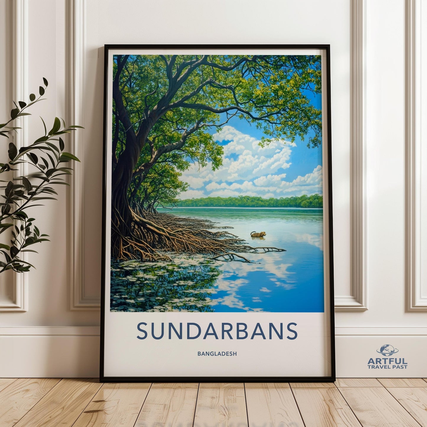Sundarbans Poster - Bangladesh Wall Art