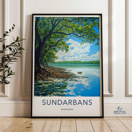 Sundarbans Poster - Bangladesh Wall Art