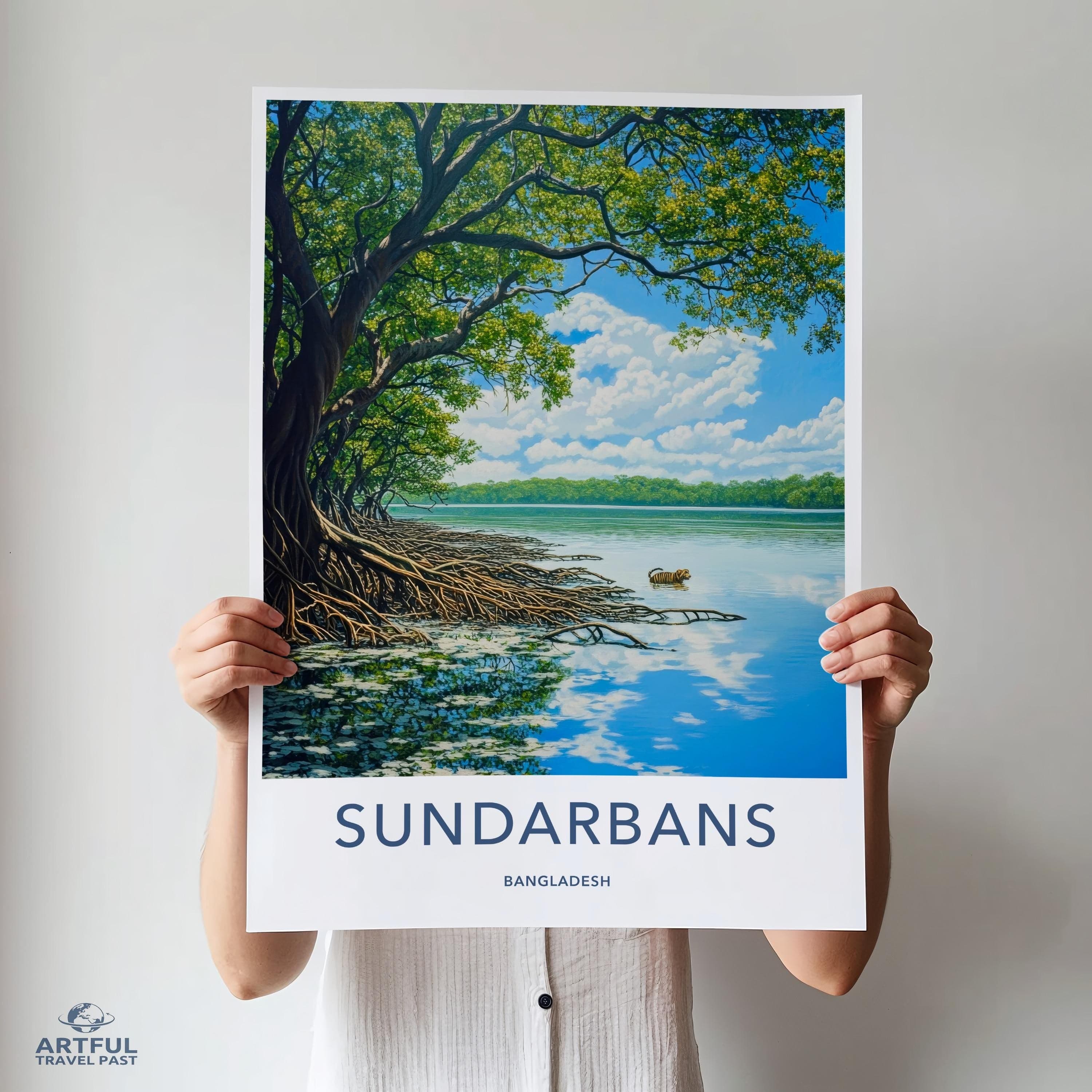 Sundarbans Poster - Bangladesh Wall Art