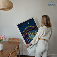 Sunderland Poster - England Wall Art