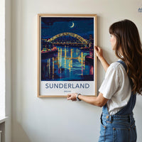 Sunderland Poster - England Wall Art