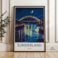 Sunderland Poster - England Wall Art