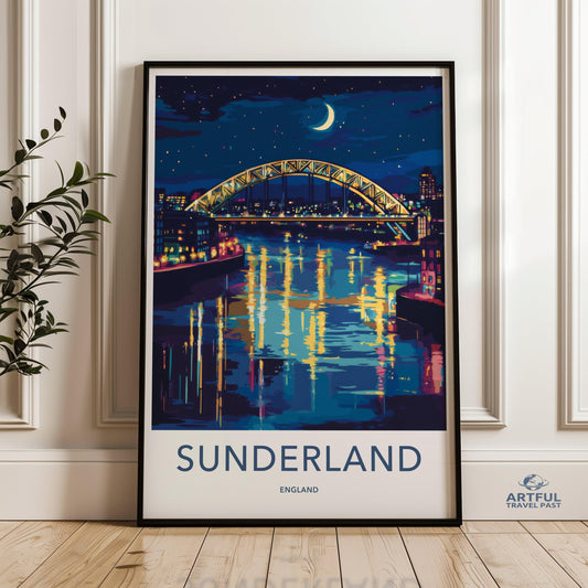 Sunderland Poster - England Wall Art
