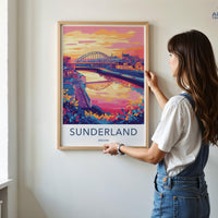 Sunderland Poster - England Wall Art
