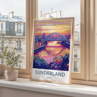 Sunderland Poster - England Wall Art