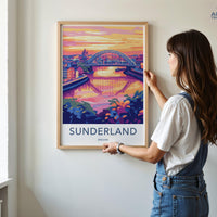 Sunderland Poster - England Wall Art