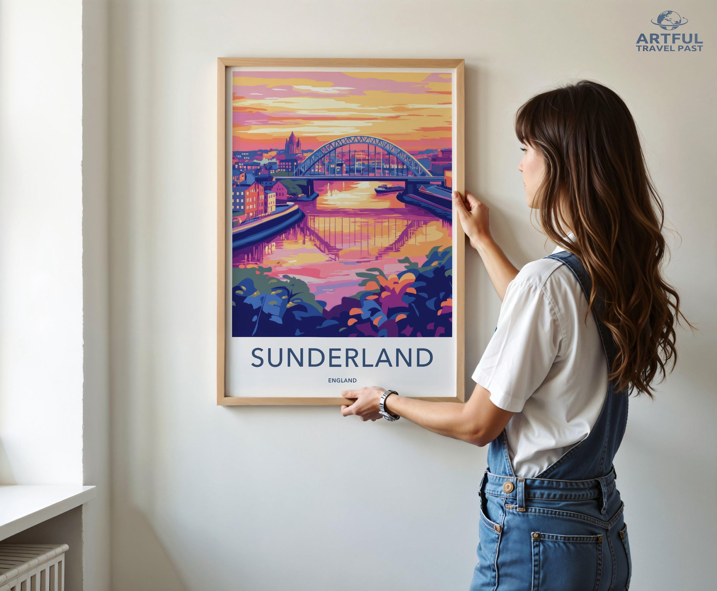 Sunderland Poster - England Wall Art