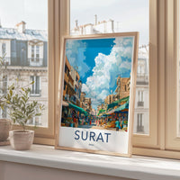 Surat Poster - Gujarat Wall Art