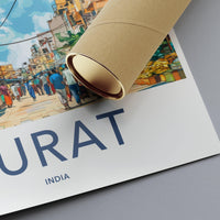 Surat Poster - Gujarat Wall Art