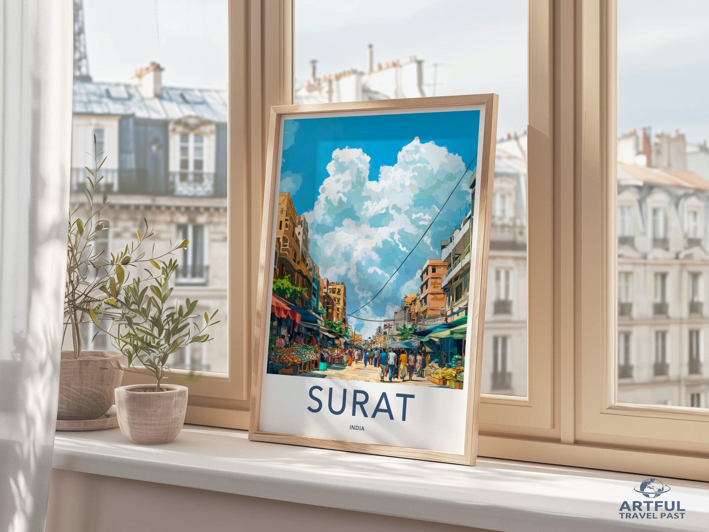 Surat Poster - Gujarat Wall Art