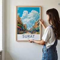 Surat Poster - Gujarat Wall Art