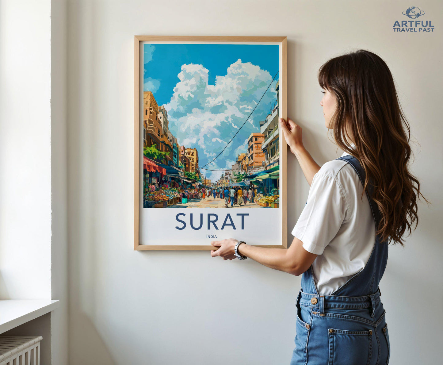 Surat Poster - Gujarat Wall Art