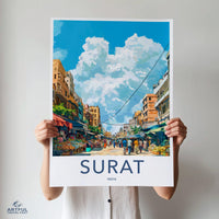 Surat Poster - Gujarat Wall Art