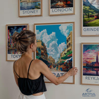 Surat Poster | Gujarat Wall Art | India Decor