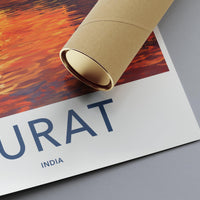 Surat Poster | Gujarat Wall Art | India Decor