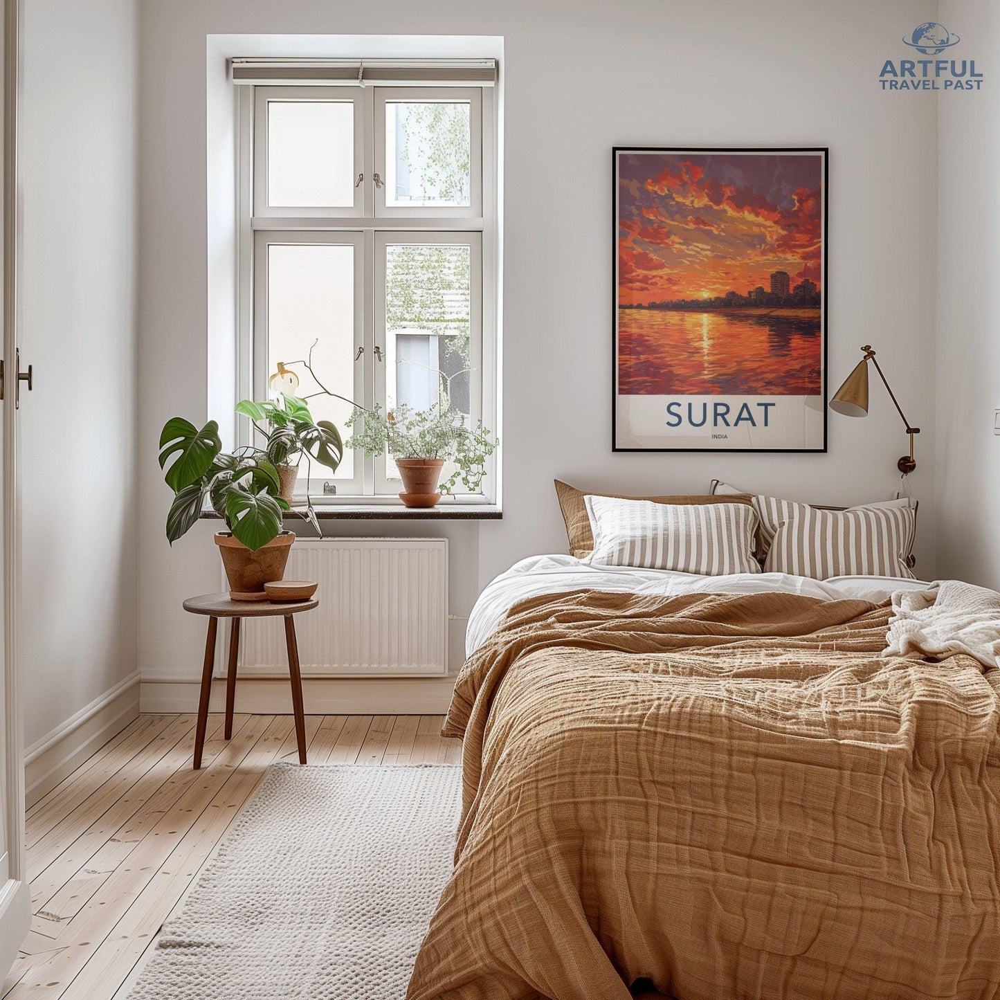 Surat Poster | Gujarat Wall Art | India Decor