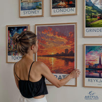 Surat Poster | Gujarat Wall Art | India Decor