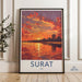 Surat Poster | Gujarat Wall Art | India Decor