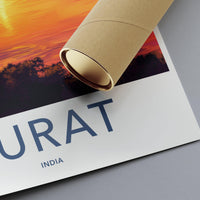 Surat Poster | Gujarat Wall Art | India Decor