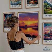 Surat Poster | Gujarat Wall Art | India Decor