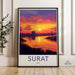 Surat Poster | Gujarat Wall Art | India Decor