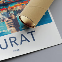 Surat Poster | Gujarat Wall Art | India Decor
