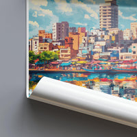 Surat Poster | Gujarat Wall Art | India Decor