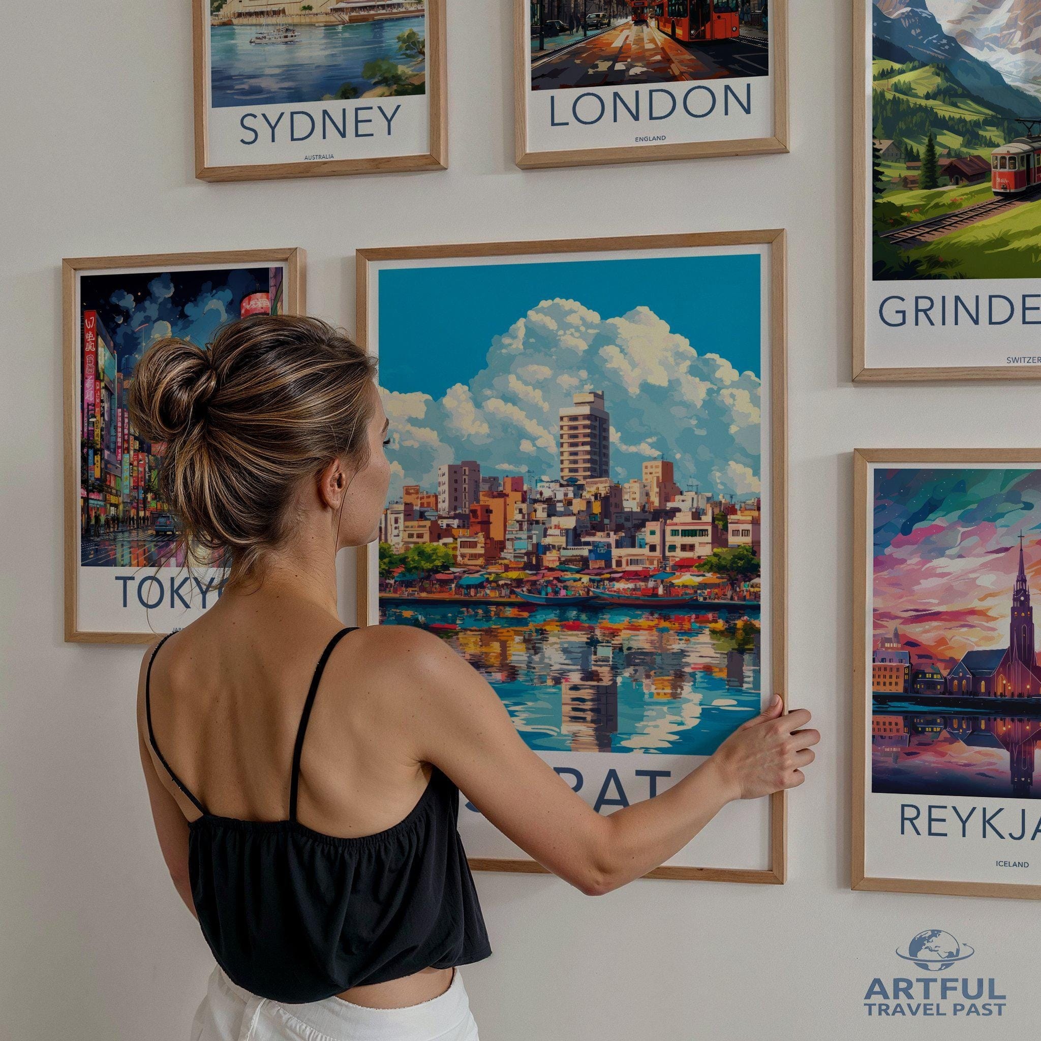 Surat Poster - India Wall Art