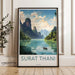 Surat Thani Poster - Thailand Wall Art