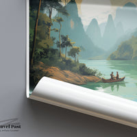 Surat Thani Poster - Thailand Wall Art