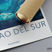 Surigao del Sur Poster - Philippines Wall Art
