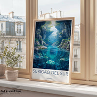 Surigao del Sur Poster - Philippines Wall Art