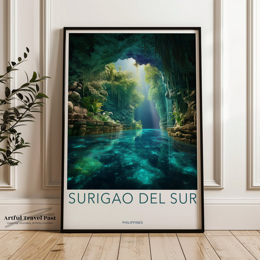Surigao del Sur Poster - Philippines Wall Art