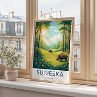Sutjeska National Park Poster