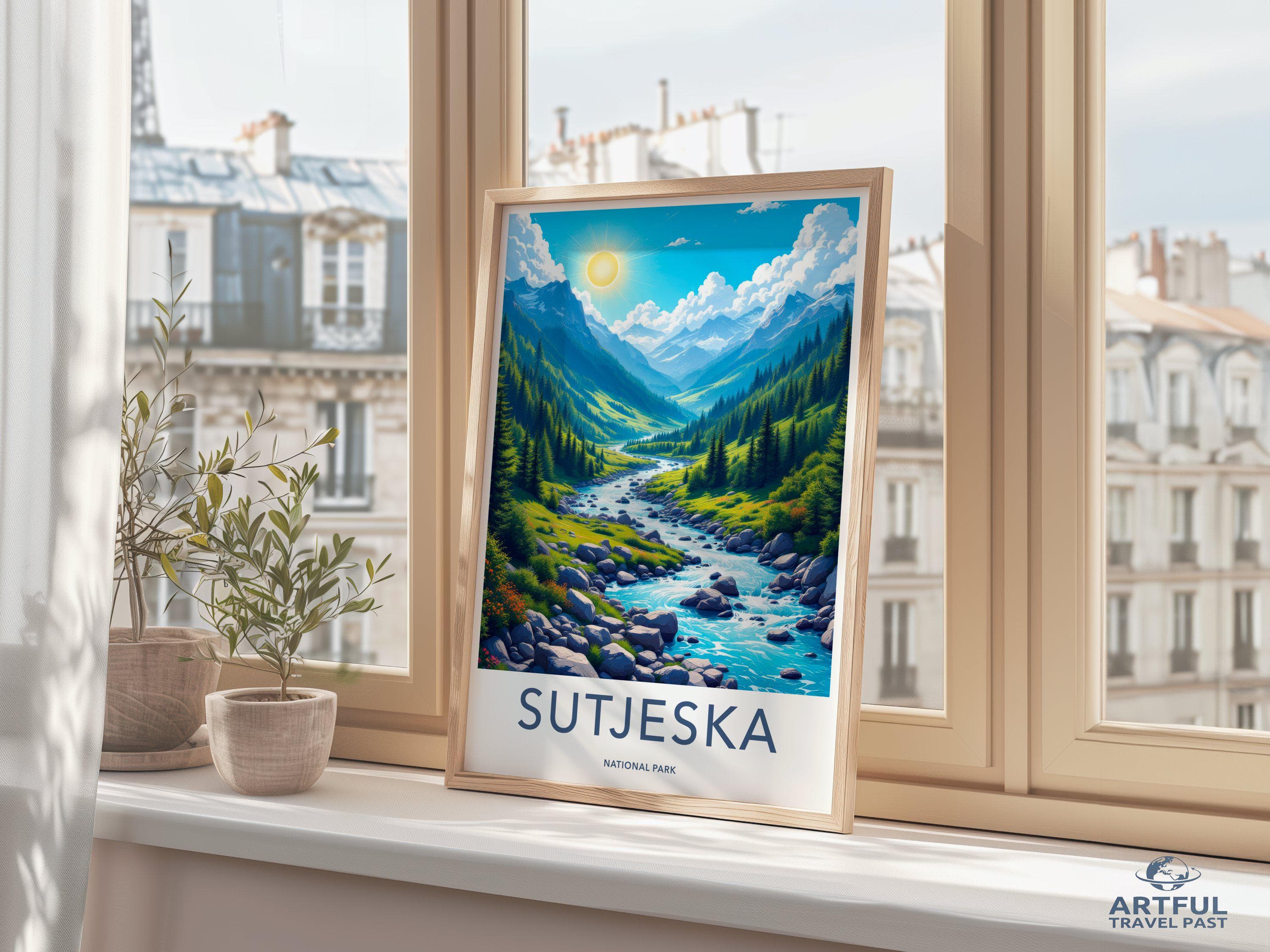 Sutjeska National Park Poster