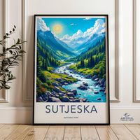 Sutjeska National Park Poster