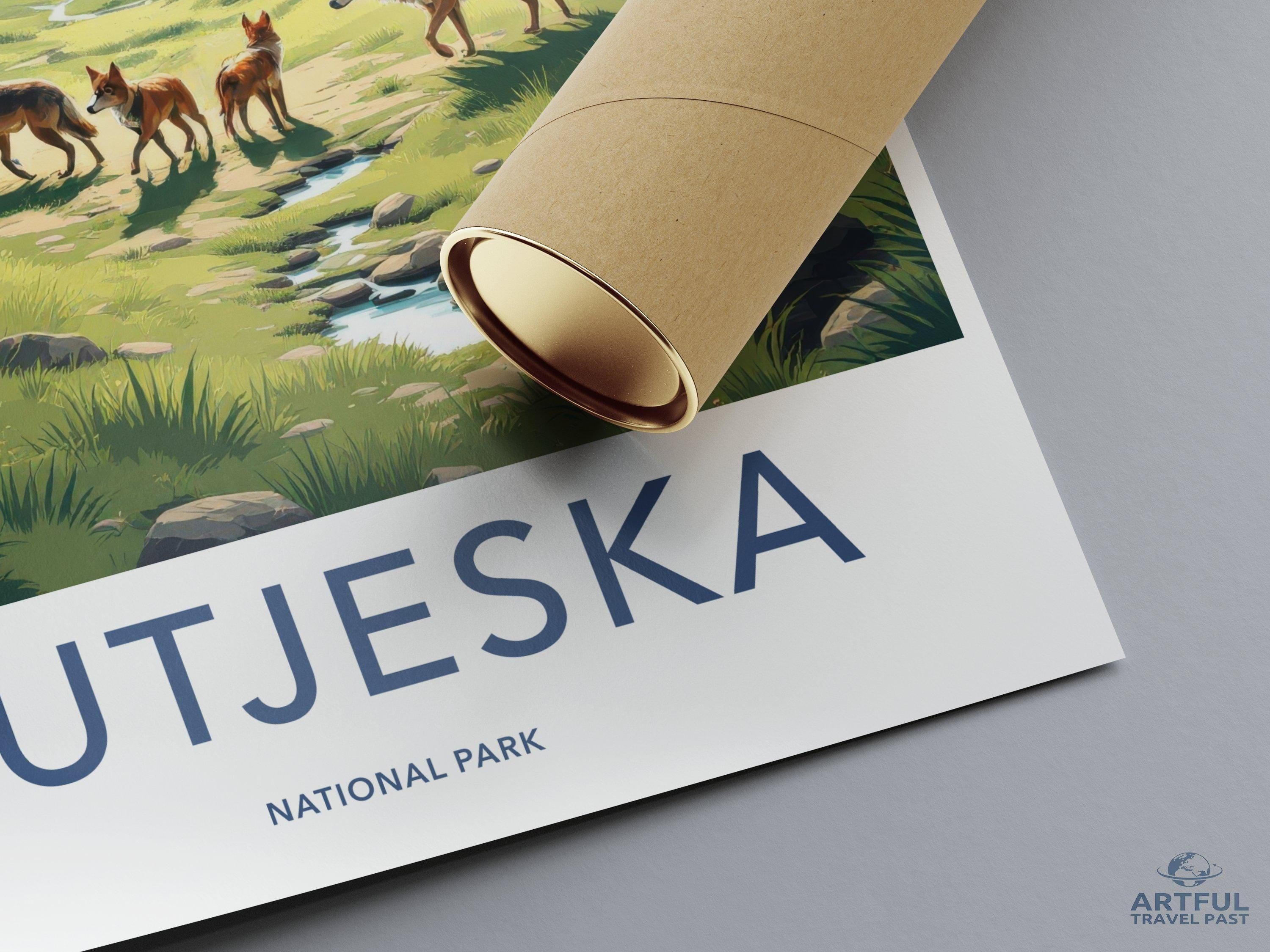 Sutjeska National Park Poster | Bosnia and Herzegovina Art