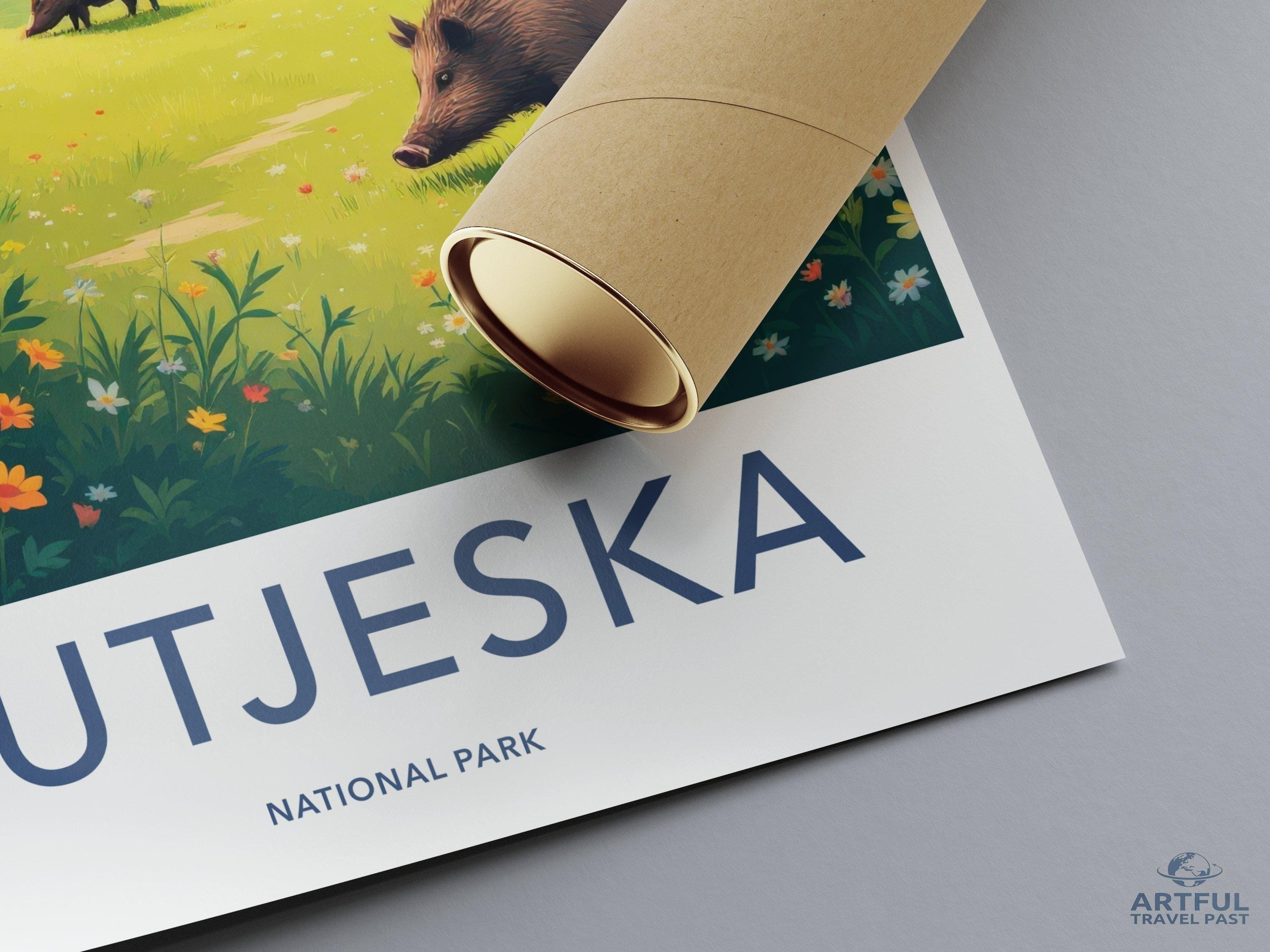 Sutjeska National Park Poster | Bosnia and Herzegovina Art