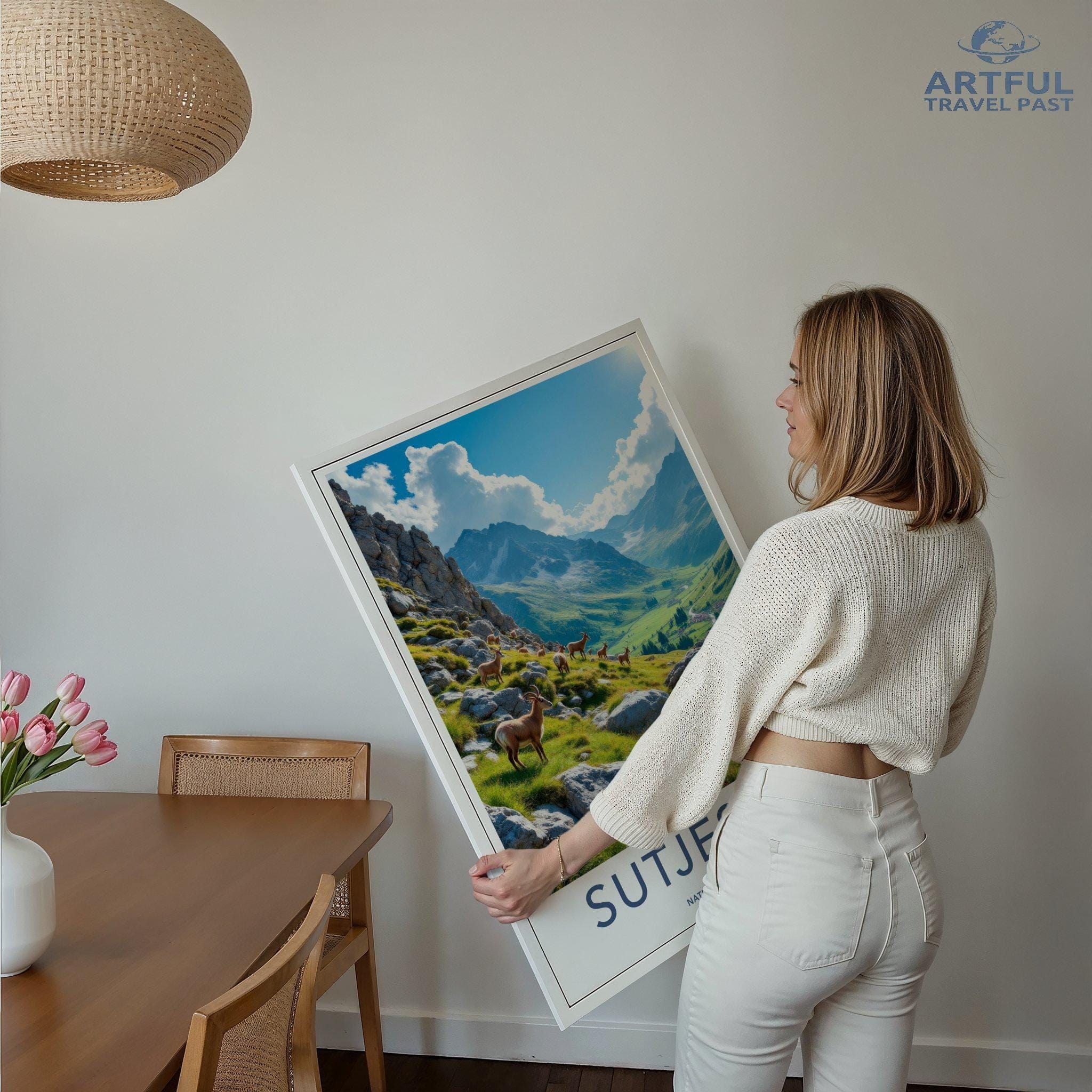 Sutjeska National Park Poster | Bosnia and Herzegovina Art