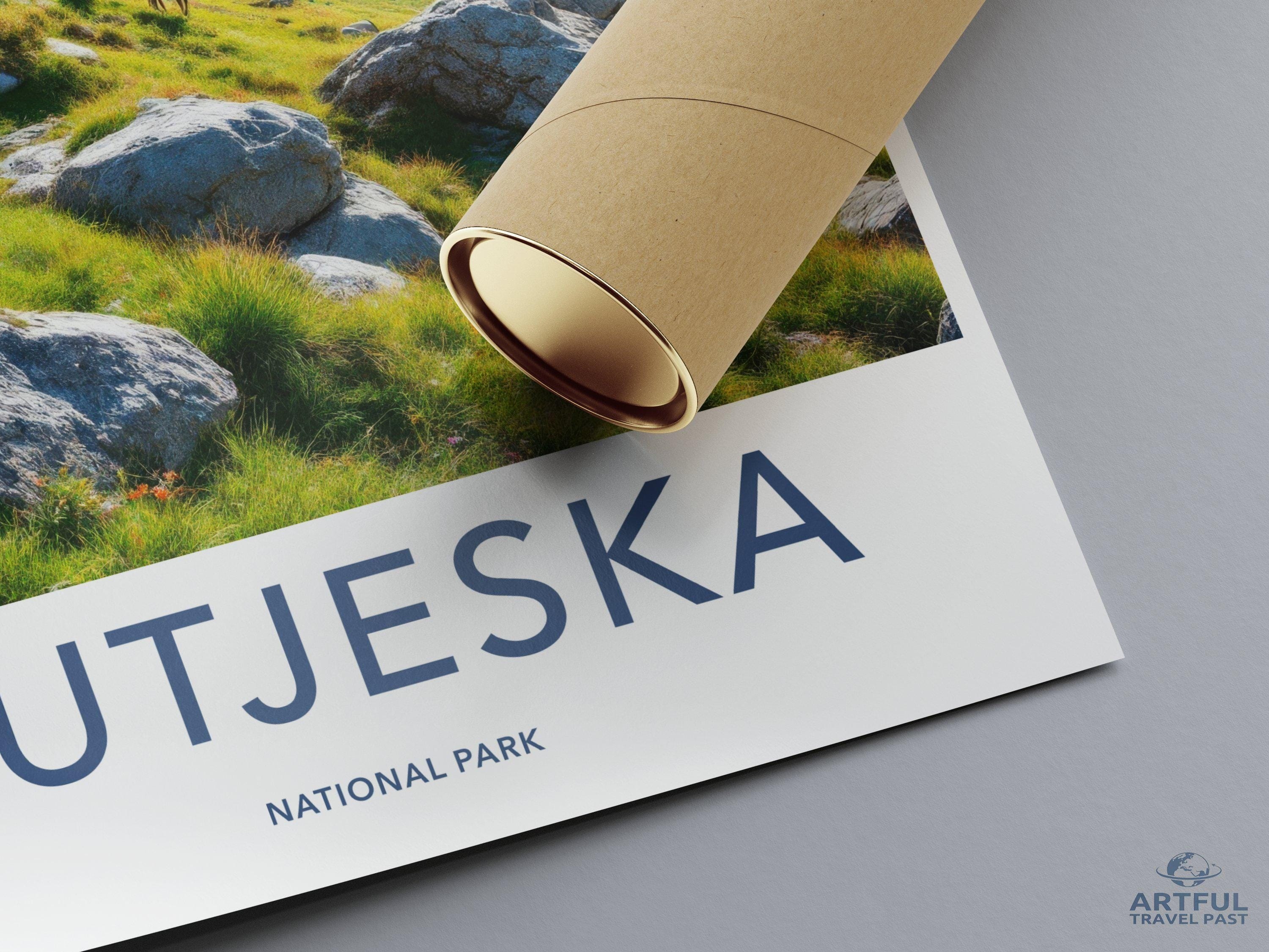 Sutjeska National Park Poster | Bosnia and Herzegovina Art