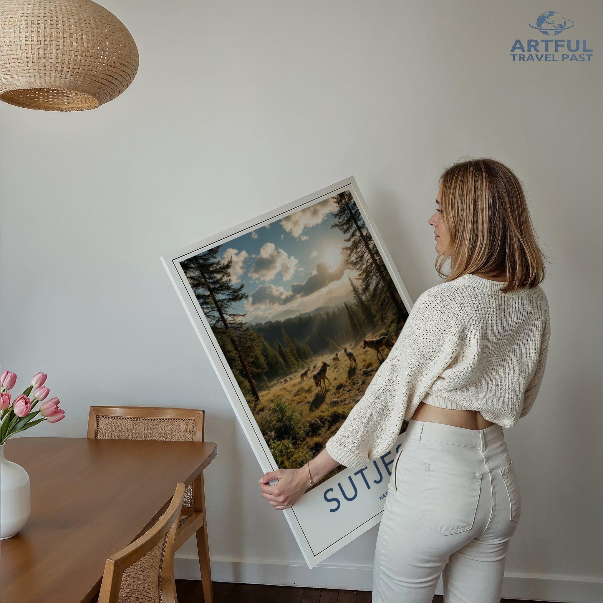 Sutjeska National Park Poster | Bosnia and Herzegovina Art