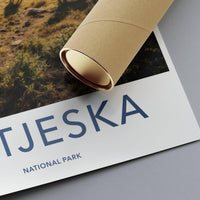 Sutjeska National Park Poster | Bosnia and Herzegovina Art